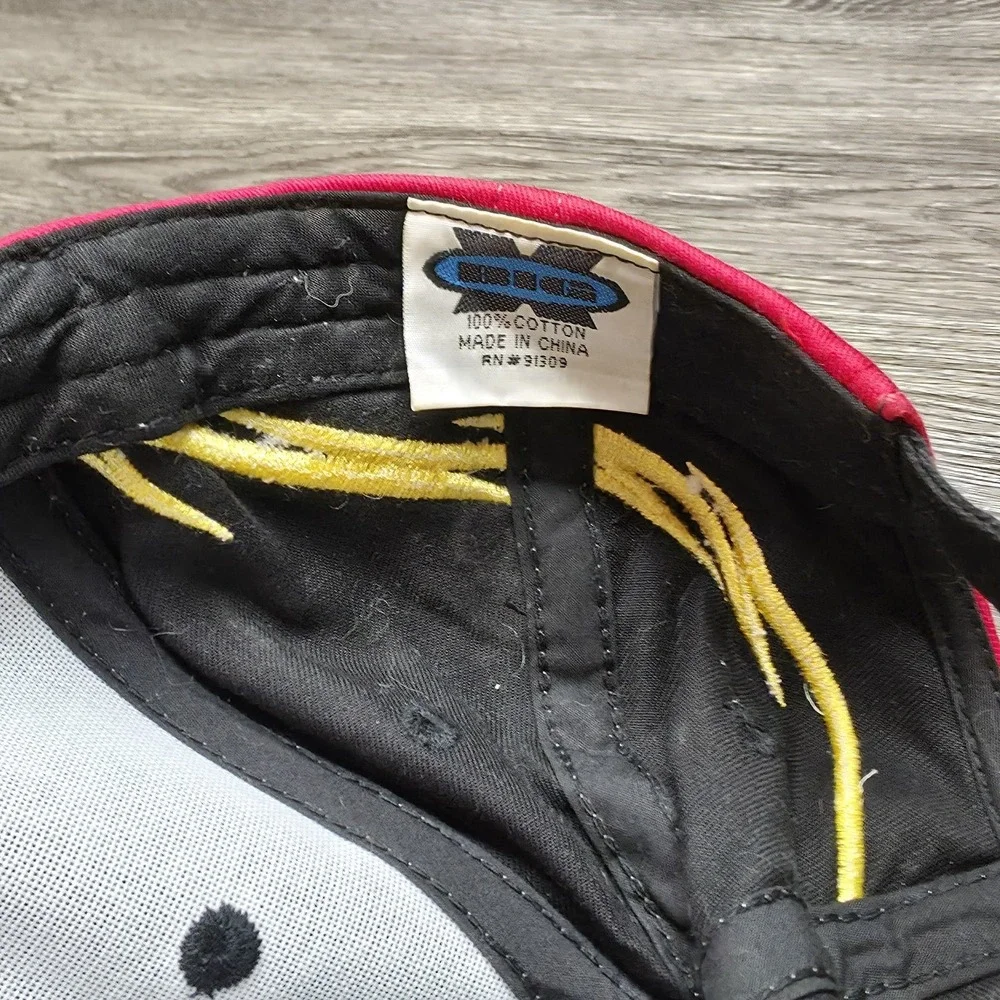 Nissan Hat - Red, Yellow, Black - Lightning Bolts - One Size Fits Most